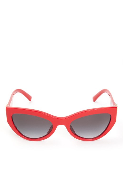 Dolce & Gabbana Cat Eye zonnebril DG4536 - detail 2 rood