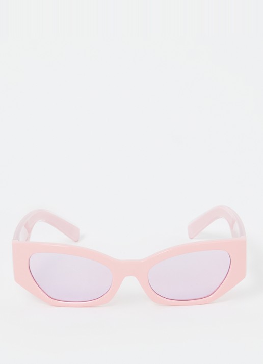 Dolce & Gabbana Cat Eye zonnebril DX6003 - detail roze