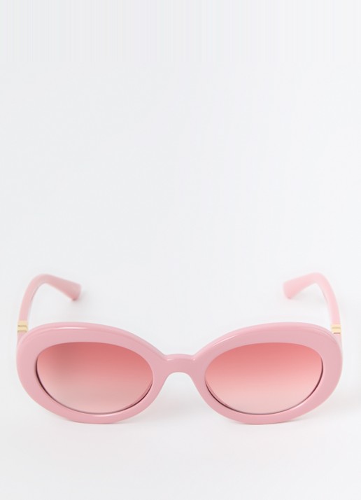Dolce & Gabbana Cat Eye zonnebril DX6007U - detail roze