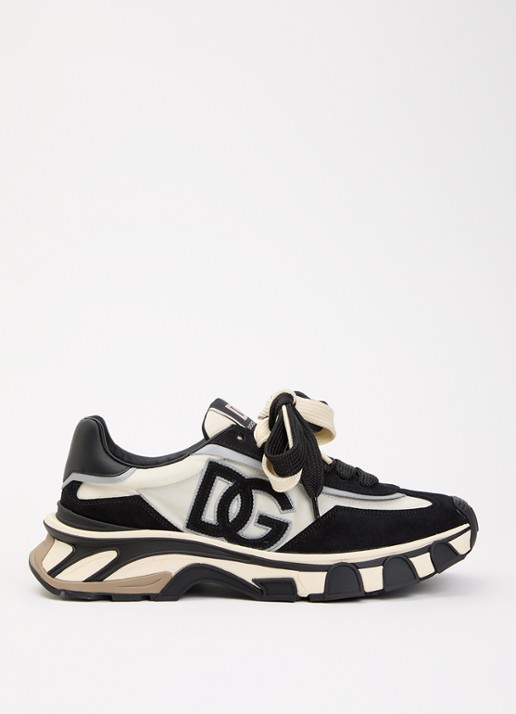 Dolce & Gabbana Country sneaker met details kalfssuède