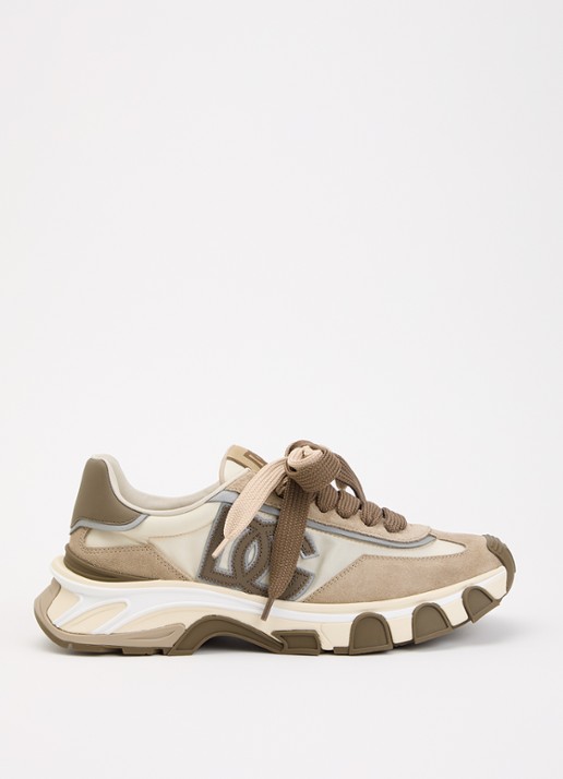Dolce & Gabbana Country sneaker met details kalfssuède