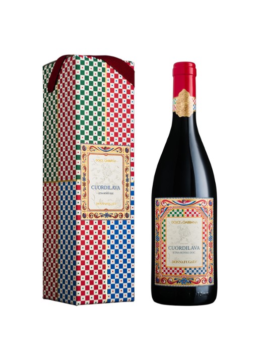 Dolce & Gabbana Cuordilava rode wijn 750 ml in geschenkverpakking