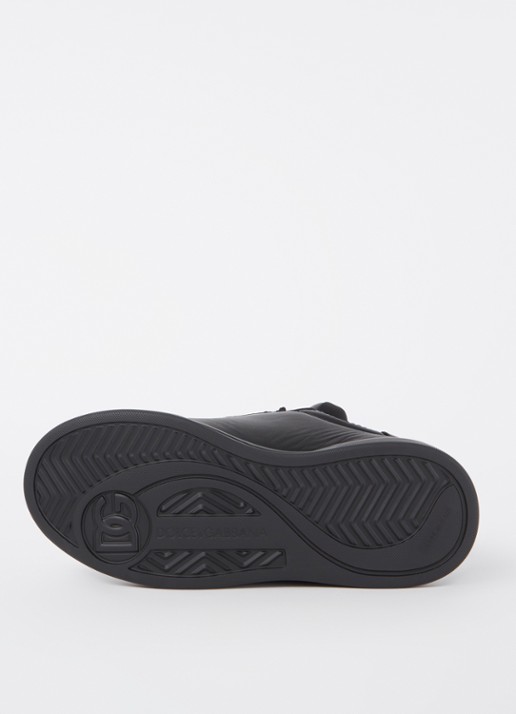 Dolce & Gabbana Mega Skate sneaker van lamsleer - detail 7 zwart