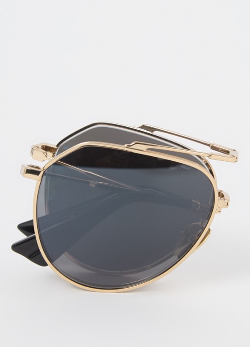 Dolce & Gabbana Piloten zonnebril DG2302 - detail 6 goud