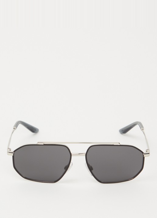 Dolce & Gabbana Piloten zonnebril DG2328 - detail zilver