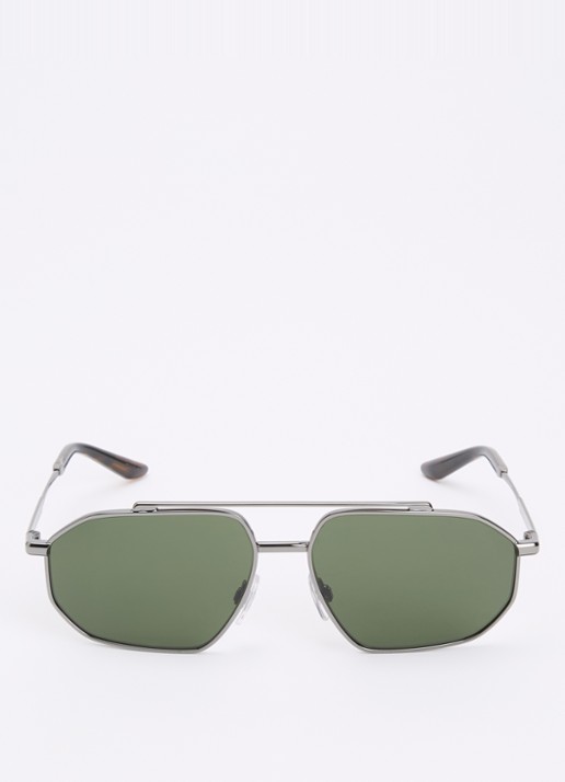 Dolce & Gabbana Piloten zonnebril DG2328 - detail 2 antraciet
