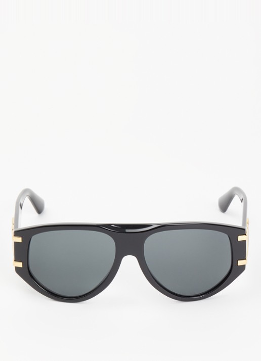 Dolce & Gabbana Piloten zonnebril DG4499   - detail 2 zwart