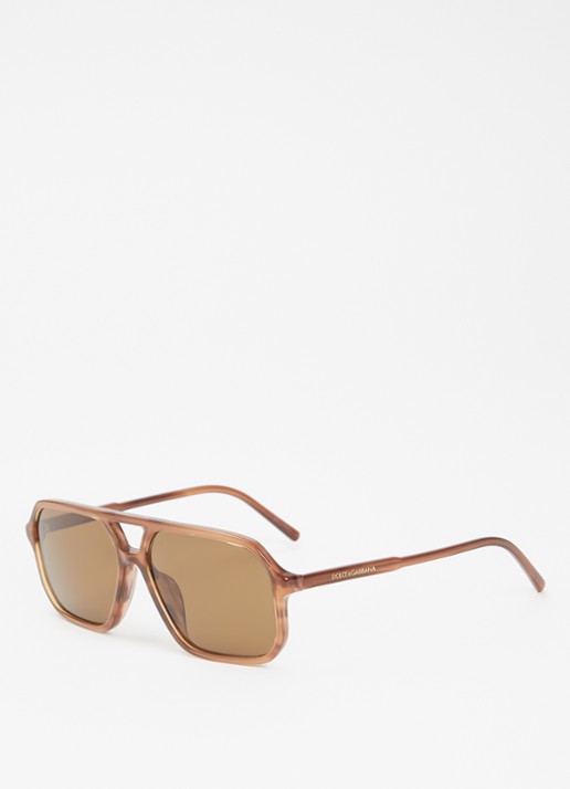 Dolce & Gabbana Piloten zonnebril gepolariseerd DG4541