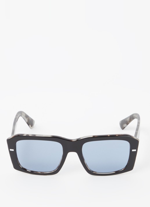 Dolce & Gabbana Retro zonnebril DG4430 - detail zwart