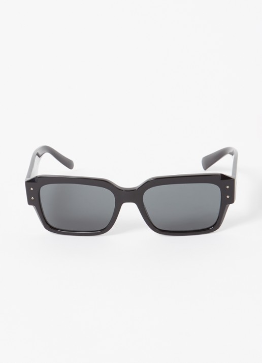 Dolce & Gabbana Retro zonnebril DG4460 - detail zwart