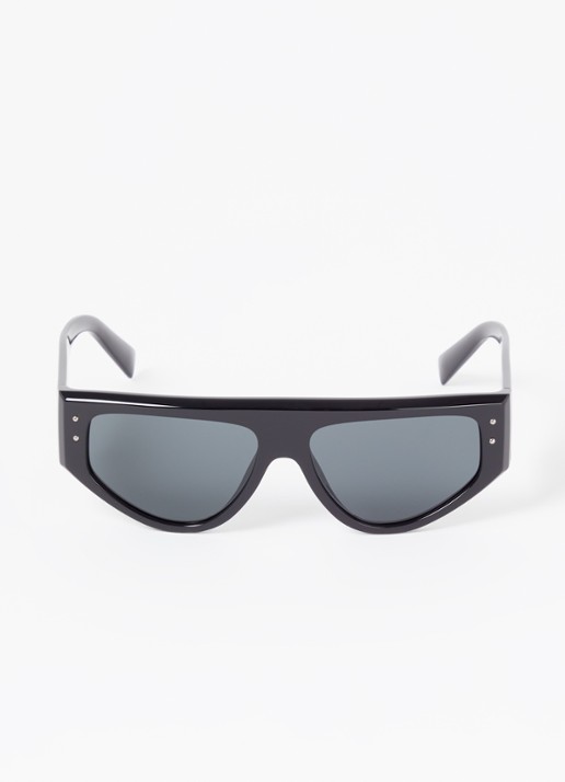 Dolce & Gabbana Retro zonnebril DG4461  - detail 2 zwart