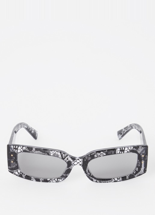 Dolce & Gabbana Retro zonnebril DG4479 - detail zwart