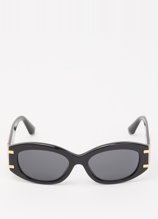 Dolce & Gabbana Retro zonnebril DG4502 - detail 2 zwart