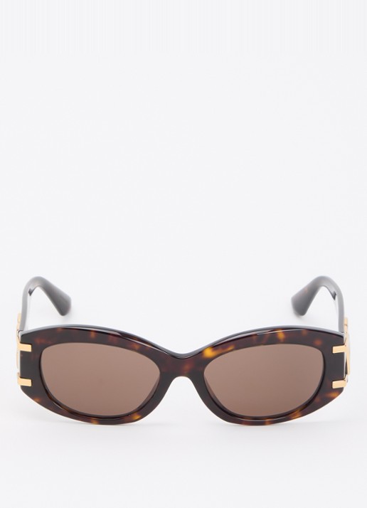 Dolce & Gabbana Retro zonnebril DG4502 - detail 2 bruin