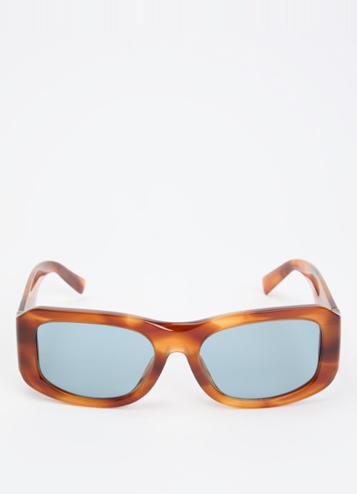 Dolce & Gabbana Retro zonnebril DG4503   - detail roestbruin