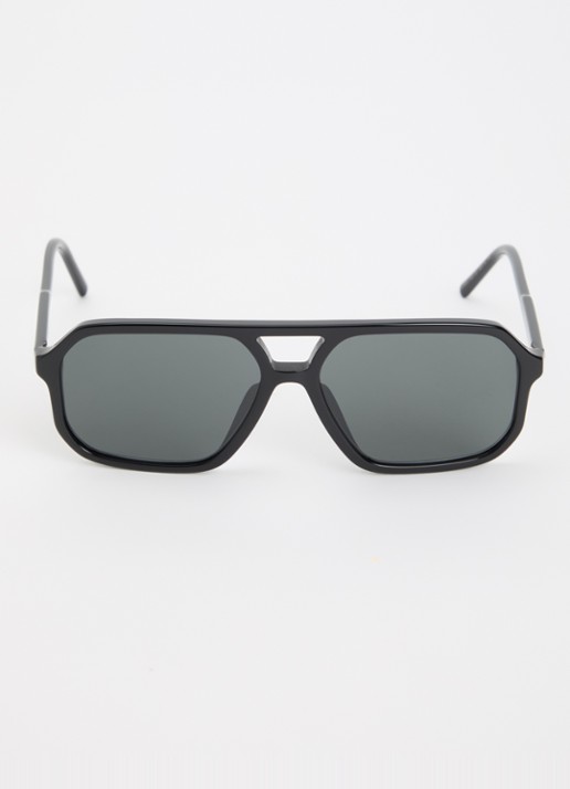 Dolce & Gabbana Retro zonnebril DG4541 - detail zwart