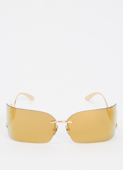 Dolce & Gabbana Shield zonnebril DG2319   - detail 2 goud