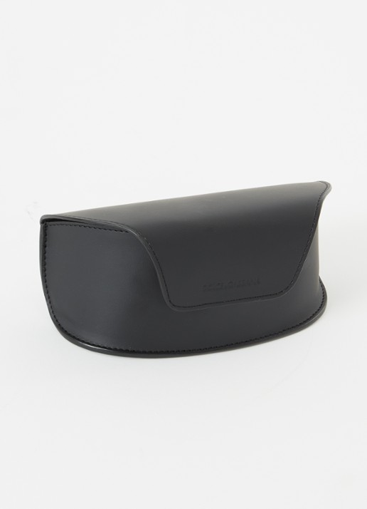 Dolce & Gabbana Shield zonnebril DG4454   - detail 2 zwart