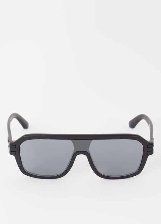 Dolce & Gabbana Shield zonnebril DG4507 - detail 2 zwart