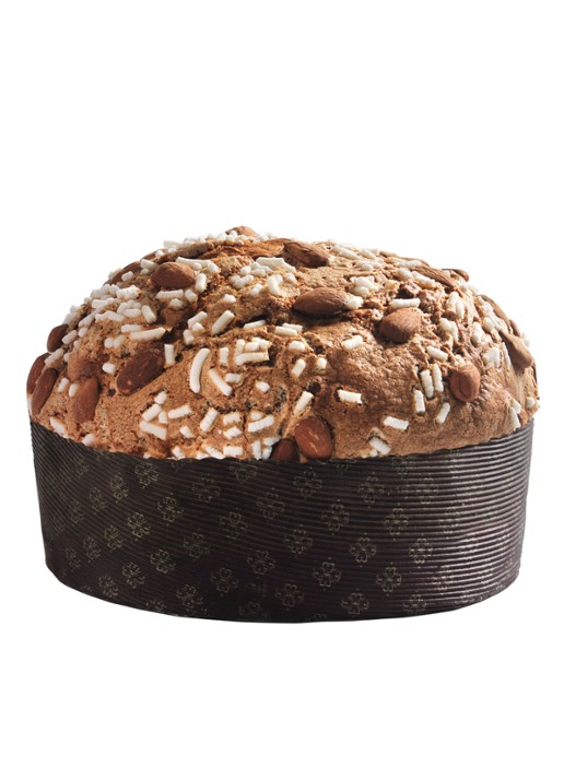 Dolce & Gabbana Siciliaanse amandelen Panettone in bewaarblik 1kg - assorti - achterkant 3 undefined