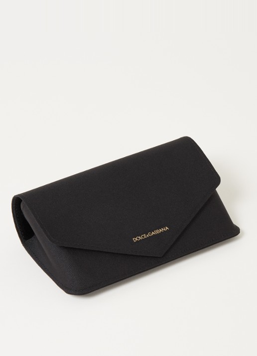 Dolce & Gabbana Wayfarer zonnebril DG4437 - detail 2 zwart