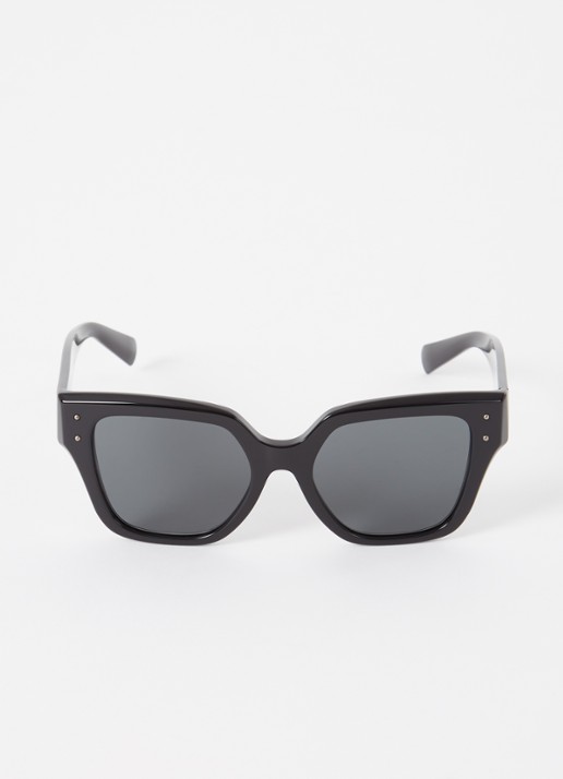 Dolce & Gabbana Wayfarer zonnebril DG4471 - detail zwart