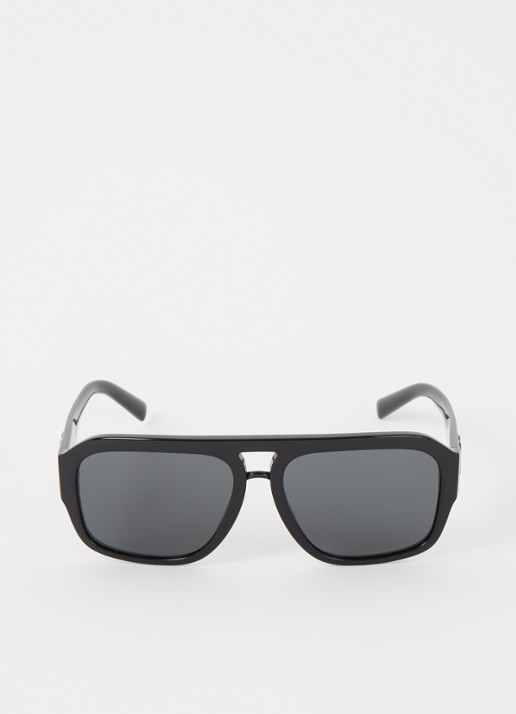 Dolce & Gabbana Zonnebril DG4403 - voorkant 2 zwart