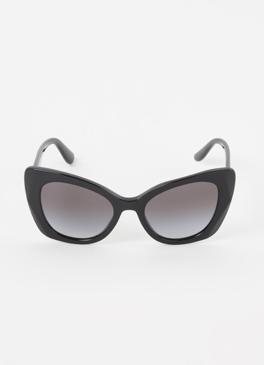 Dolce & Gabbana Zonnebril DG4405 - voorkant 4 zwart