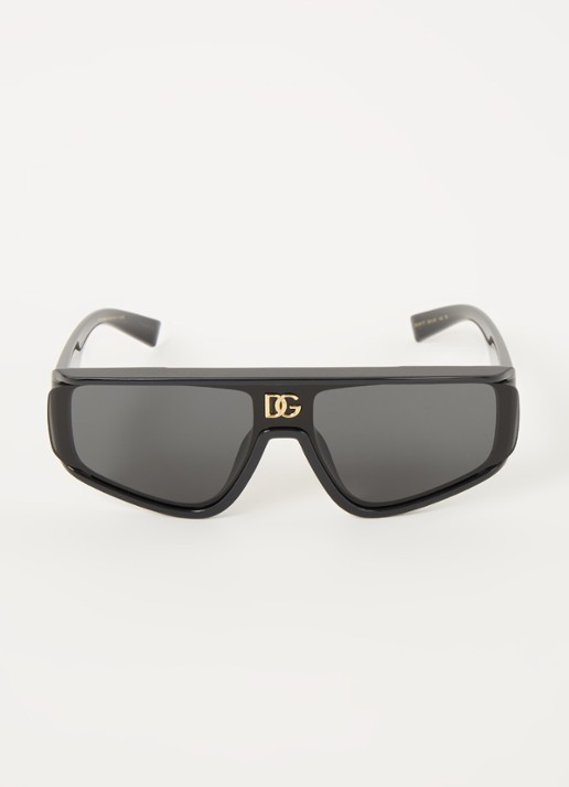 Dolce & Gabbana Zonnebril DG6177 - voorkant 4 zwart