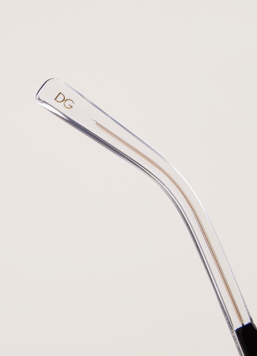Dolce & Gabbana Zonnebril gepolariseerd DG4354 - detail 2 zwart