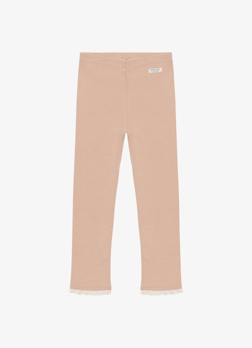 Donsje Amsterdam Affy Leggings - voorkant 7 oudroze