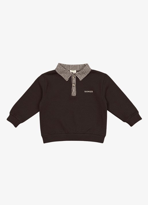 Donsje Amsterdam Amaro sweater met kraag