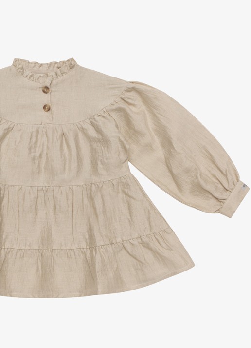 Donsje Amsterdam Aubrielle Dress - detail naturel