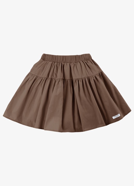 Donsje Amsterdam Azani Skirt - voorkant camel