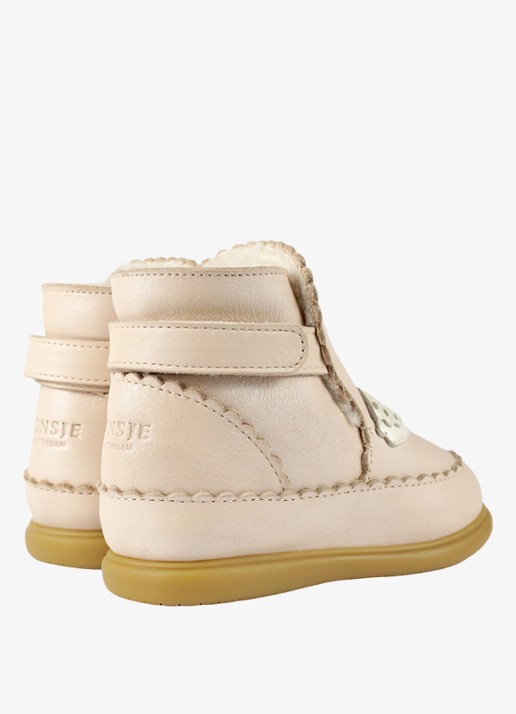 Donsje Amsterdam Boots met borduring - detail 4 beige