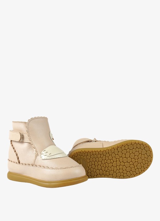 Donsje Amsterdam Boots met borduring - detail 5 beige