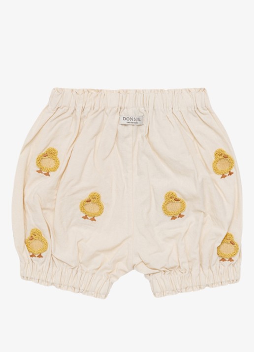 Donsje Amsterdam Carson Ducklings bloomer van katoen  - achterkant 5 beige