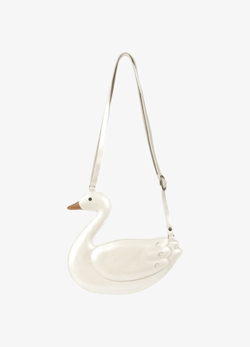 Donsje Amsterdam Chiem crossbody tas - achterkant 3 gebroken wit