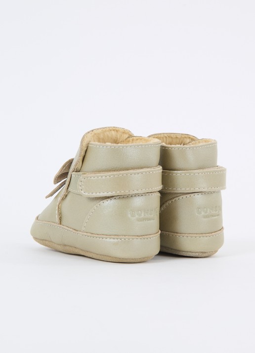 Donsje Amsterdam Cubow Booties - achterkant 6 khaki
