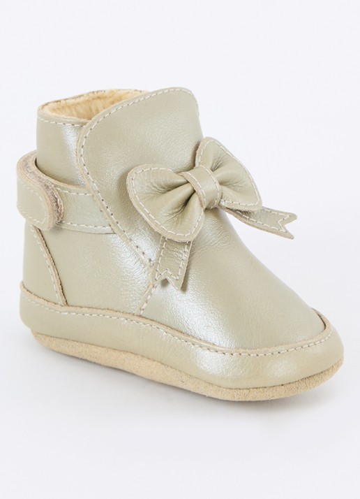 Donsje Amsterdam Cubow Booties - voorkant 3 khaki