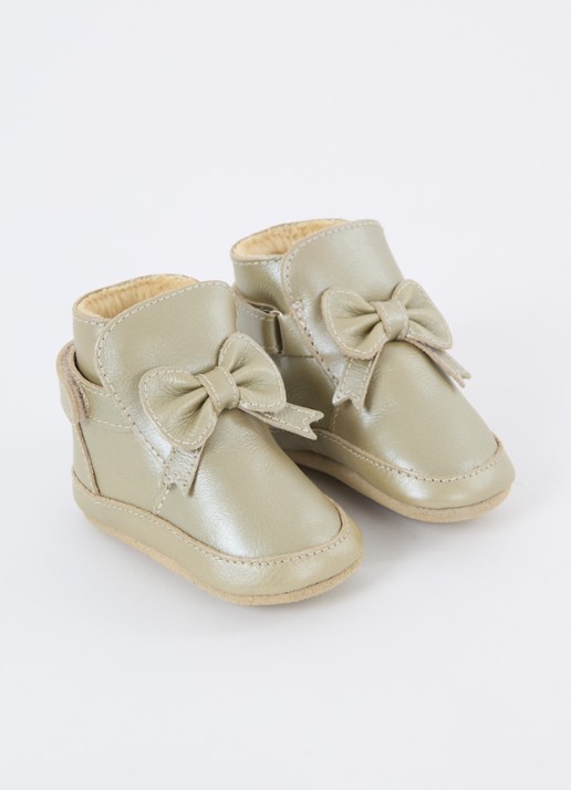 Donsje Amsterdam Cubow Booties - voorkant 5 khaki