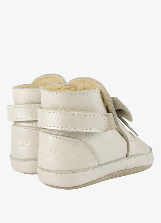 Donsje Amsterdam Cubow Booties - achterkant 11 gebroken wit