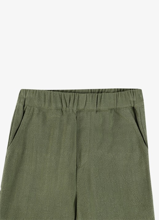 Donsje Amsterdam Dado pantalon met steekzakken - detail 7 groen