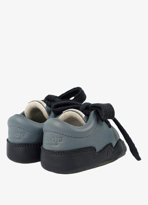 Donsje Amsterdam Duuk sneaker van leer - detail 2 blauw