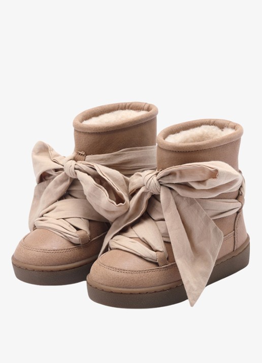Donsje Amsterdam Ganza Boots - voorkant 5 hazelnootbruin