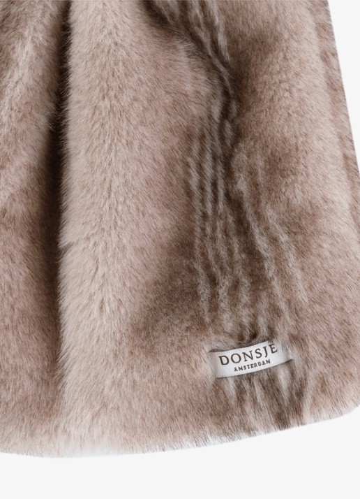 Donsje Amsterdam Isabelle rok - detail 4 taupe
