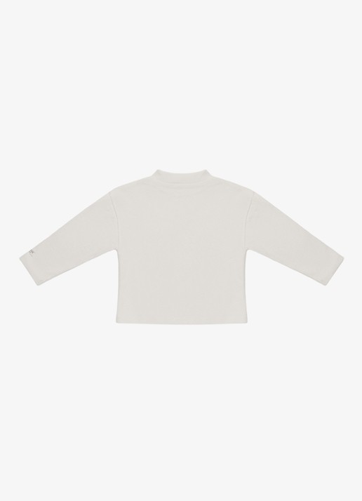 Donsje Amsterdam Jensie Ski Koala top met borduring - achterkant 3 beige