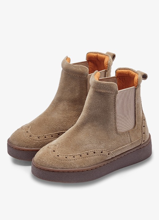 Donsje Amsterdam Jesmer chelsea boot van suède
