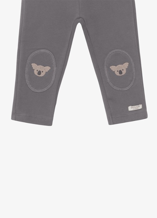 Donsje Amsterdam Joek Trousers | Koalas - detail 4 grijs