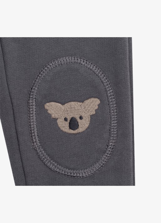 Donsje Amsterdam Joek Trousers | Koalas - detail 6 grijs